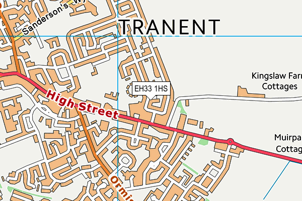 EH33 1HS map - OS VectorMap District (Ordnance Survey) EH33 1HS map - OS VectorMap District (Ordnance Survey)