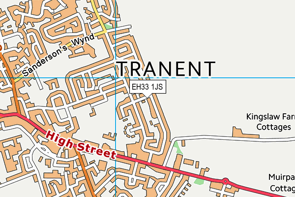 EH33 1JS map - OS VectorMap District (Ordnance Survey) EH33 1JS map - OS VectorMap District (Ordnance Survey)