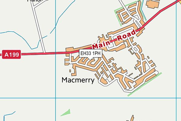 EH33 1PH map - OS VectorMap District (Ordnance Survey) EH33 1PH map - OS VectorMap District (Ordnance Survey)