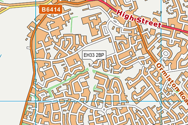 EH33 2BP map - OS VectorMap District (Ordnance Survey) EH33 2BP map - OS VectorMap District (Ordnance Survey)