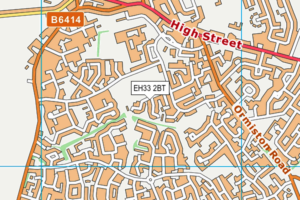 EH33 2BT map - OS VectorMap District (Ordnance Survey) EH33 2BT map - OS VectorMap District (Ordnance Survey)