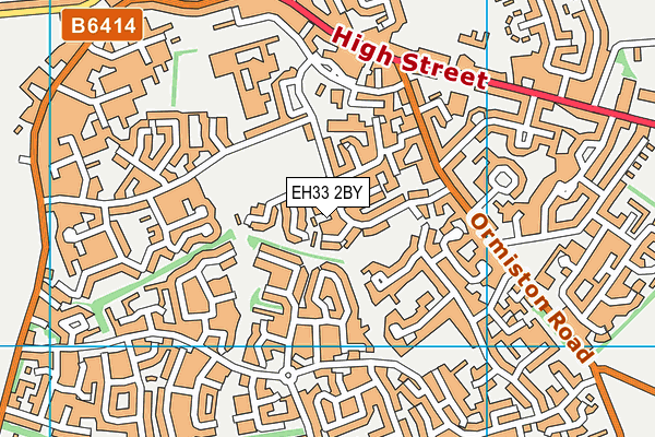EH33 2BY map - OS VectorMap District (Ordnance Survey) EH33 2BY map - OS VectorMap District (Ordnance Survey)