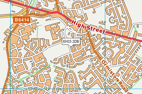 EH33 2DB map - OS VectorMap District (Ordnance Survey) EH33 2DB map - OS VectorMap District (Ordnance Survey)