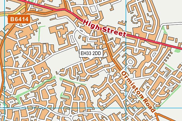EH33 2DD map - OS VectorMap District (Ordnance Survey) EH33 2DD map - OS VectorMap District (Ordnance Survey)