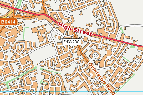 EH33 2DG map - OS VectorMap District (Ordnance Survey) EH33 2DG map - OS VectorMap District (Ordnance Survey)