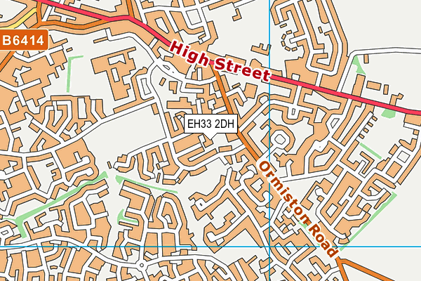 EH33 2DH map - OS VectorMap District (Ordnance Survey) EH33 2DH map - OS VectorMap District (Ordnance Survey)