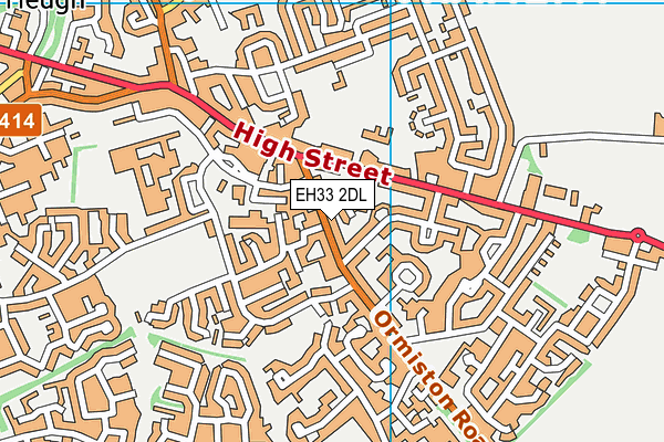 EH33 2DL map - OS VectorMap District (Ordnance Survey) EH33 2DL map - OS VectorMap District (Ordnance Survey)