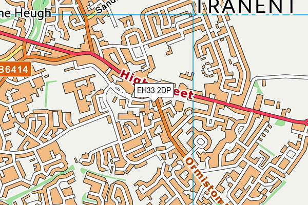 EH33 2DP map - OS VectorMap District (Ordnance Survey) EH33 2DP map - OS VectorMap District (Ordnance Survey)