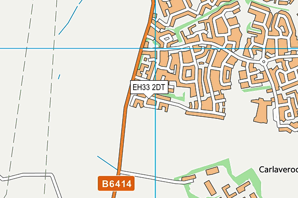 EH33 2DT map - OS VectorMap District (Ordnance Survey) EH33 2DT map - OS VectorMap District (Ordnance Survey)
