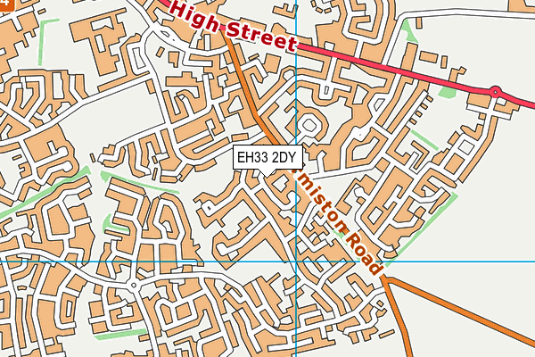EH33 2DY map - OS VectorMap District (Ordnance Survey) EH33 2DY map - OS VectorMap District (Ordnance Survey)