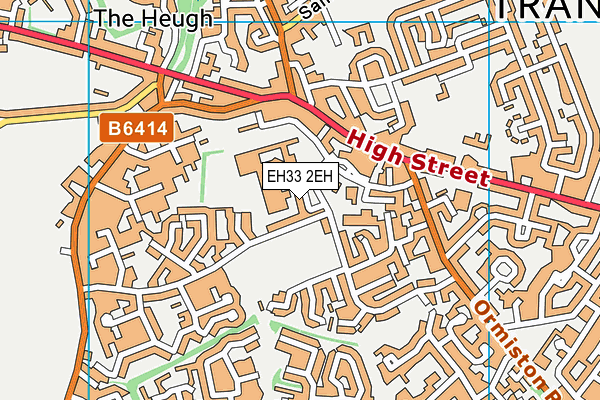 EH33 2EH map - OS VectorMap District (Ordnance Survey) EH33 2EH map - OS VectorMap District (Ordnance Survey)