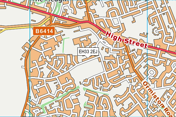 EH33 2EJ map - OS VectorMap District (Ordnance Survey) EH33 2EJ map - OS VectorMap District (Ordnance Survey)