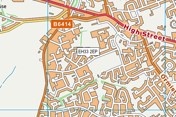 EH33 2EP map - OS VectorMap District (Ordnance Survey) EH33 2EP map - OS VectorMap District (Ordnance Survey)