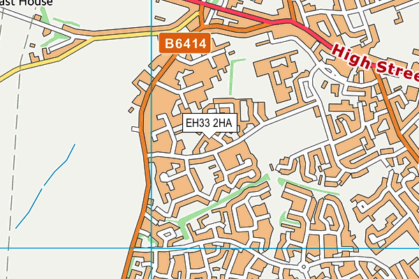 EH33 2HA map - OS VectorMap District (Ordnance Survey) EH33 2HA map - OS VectorMap District (Ordnance Survey)