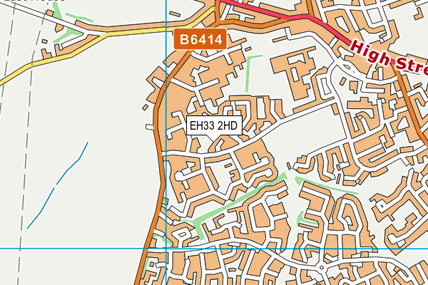 EH33 2HD map - OS VectorMap District (Ordnance Survey) EH33 2HD map - OS VectorMap District (Ordnance Survey)