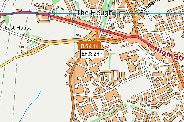 EH33 2HP map - OS VectorMap District (Ordnance Survey) EH33 2HP map - OS VectorMap District (Ordnance Survey)