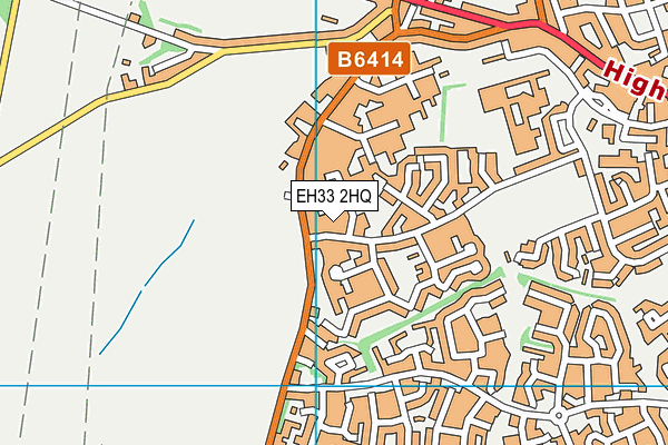 EH33 2HQ map - OS VectorMap District (Ordnance Survey) EH33 2HQ map - OS VectorMap District (Ordnance Survey)