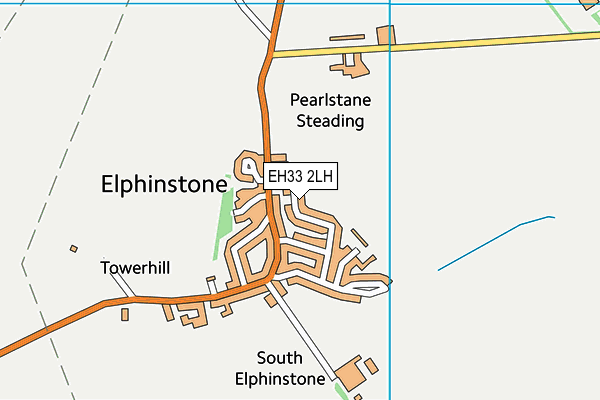 EH33 2LH map - OS VectorMap District (Ordnance Survey) EH33 2LH map - OS VectorMap District (Ordnance Survey)