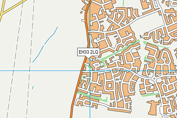 EH33 2LQ map - OS VectorMap District (Ordnance Survey) EH33 2LQ map - OS VectorMap District (Ordnance Survey)