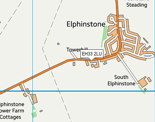 EH33 2LU map - OS VectorMap District (Ordnance Survey) EH33 2LU map - OS VectorMap District (Ordnance Survey)