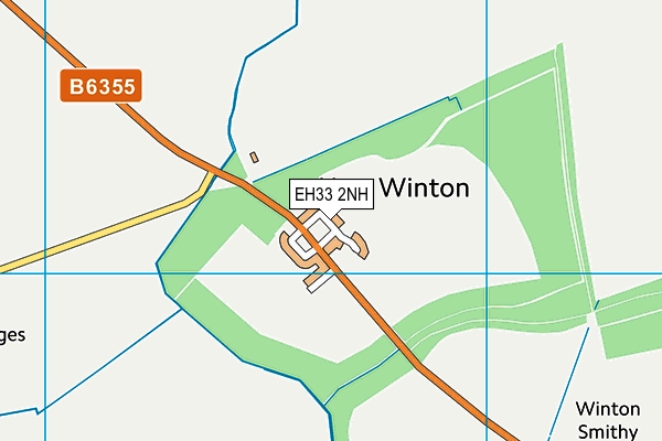 EH33 2NH map - OS VectorMap District (Ordnance Survey) EH33 2NH map - OS VectorMap District (Ordnance Survey)