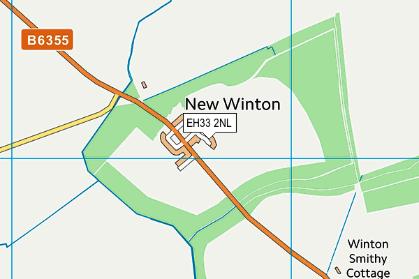 EH33 2NL map - OS VectorMap District (Ordnance Survey) EH33 2NL map - OS VectorMap District (Ordnance Survey)