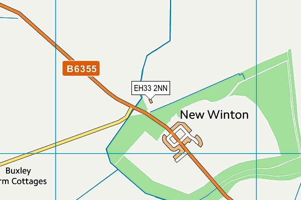 EH33 2NN map - OS VectorMap District (Ordnance Survey) EH33 2NN map - OS VectorMap District (Ordnance Survey)