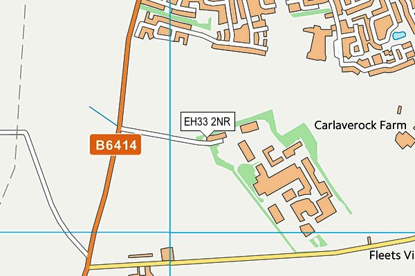 EH33 2NR map - OS VectorMap District (Ordnance Survey) EH33 2NR map - OS VectorMap District (Ordnance Survey)