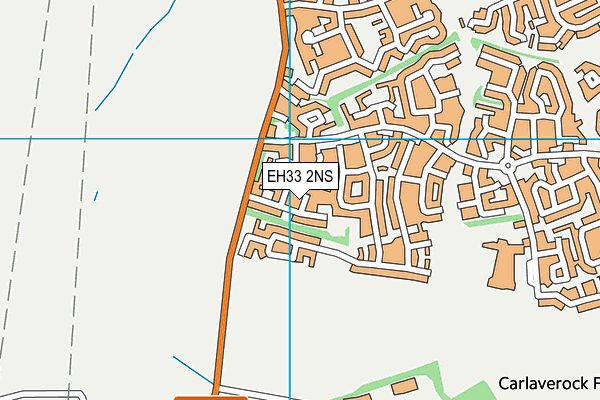 EH33 2NS map - OS VectorMap District (Ordnance Survey) EH33 2NS map - OS VectorMap District (Ordnance Survey)