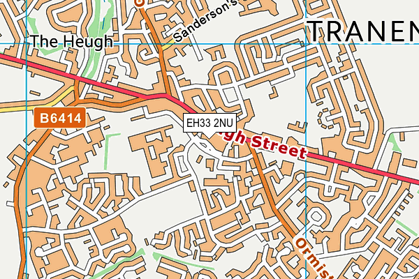 EH33 2NU map - OS VectorMap District (Ordnance Survey) EH33 2NU map - OS VectorMap District (Ordnance Survey)