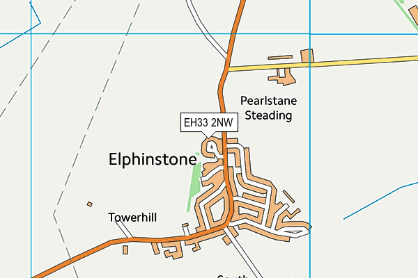 EH33 2NW map - OS VectorMap District (Ordnance Survey) EH33 2NW map - OS VectorMap District (Ordnance Survey)