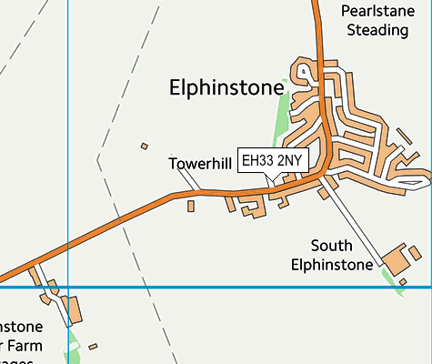 EH33 2NY map - OS VectorMap District (Ordnance Survey) EH33 2NY map - OS VectorMap District (Ordnance Survey)