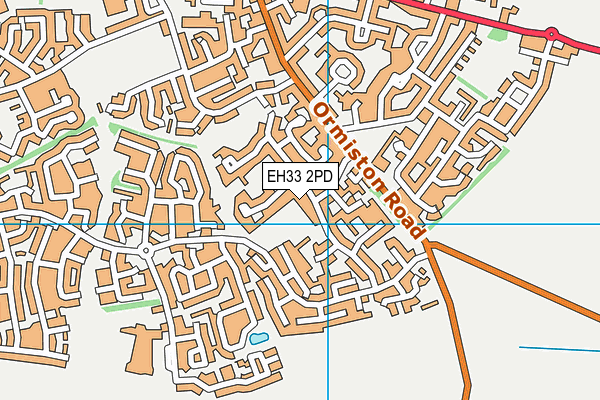 EH33 2PD map - OS VectorMap District (Ordnance Survey) EH33 2PD map - OS VectorMap District (Ordnance Survey)