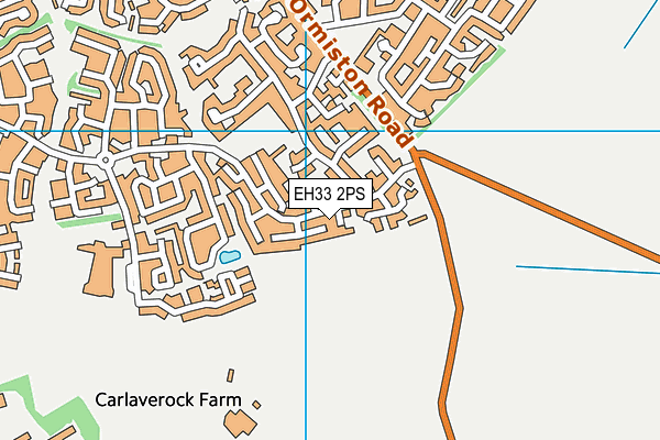 EH33 2PS map - OS VectorMap District (Ordnance Survey) EH33 2PS map - OS VectorMap District (Ordnance Survey)