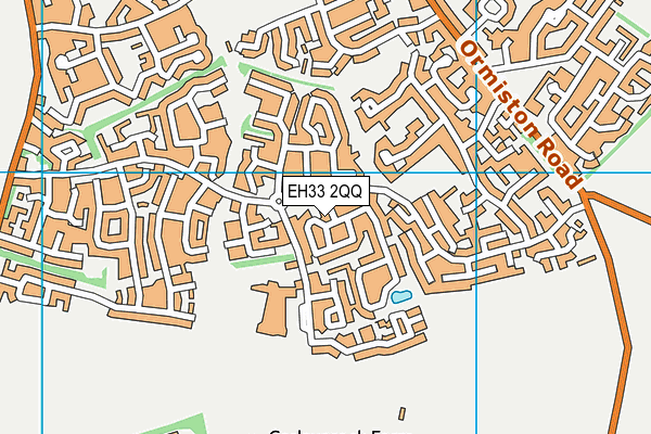 EH33 2QQ map - OS VectorMap District (Ordnance Survey) EH33 2QQ map - OS VectorMap District (Ordnance Survey)