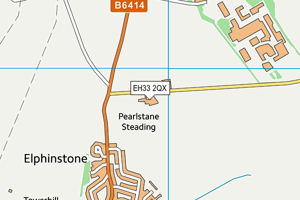 EH33 2QX map - OS VectorMap District (Ordnance Survey) EH33 2QX map - OS VectorMap District (Ordnance Survey)