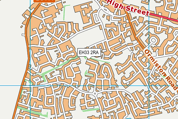 EH33 2RA map - OS VectorMap District (Ordnance Survey) EH33 2RA map - OS VectorMap District (Ordnance Survey)