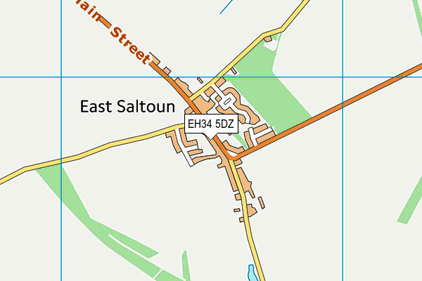 EH34 5DZ map - OS VectorMap District (Ordnance Survey) EH34 5DZ map - OS VectorMap District (Ordnance Survey)