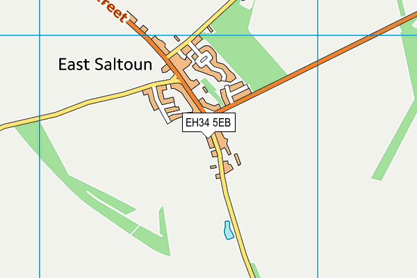 EH34 5EB map - OS VectorMap District (Ordnance Survey) EH34 5EB map - OS VectorMap District (Ordnance Survey)