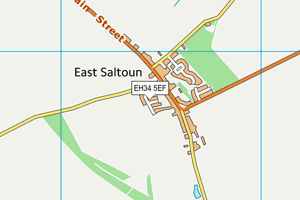 EH34 5EF map - OS VectorMap District (Ordnance Survey) EH34 5EF map - OS VectorMap District (Ordnance Survey)