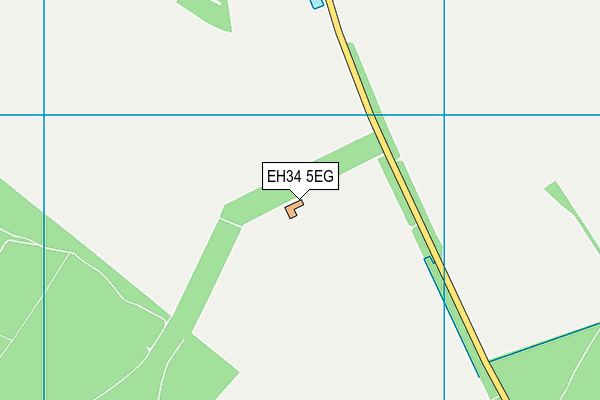 EH34 5EG map - OS VectorMap District (Ordnance Survey) EH34 5EG map - OS VectorMap District (Ordnance Survey)