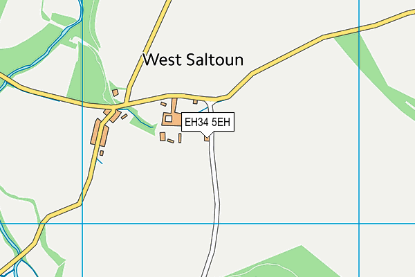 EH34 5EH map - OS VectorMap District (Ordnance Survey) EH34 5EH map - OS VectorMap District (Ordnance Survey)