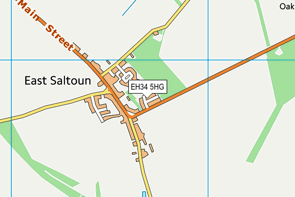 EH34 5HG map - OS VectorMap District (Ordnance Survey) EH34 5HG map - OS VectorMap District (Ordnance Survey)