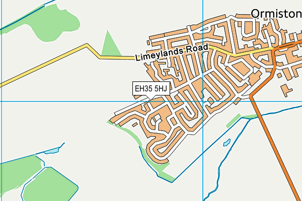 EH35 5HJ map - OS VectorMap District (Ordnance Survey) EH35 5HJ map - OS VectorMap District (Ordnance Survey)