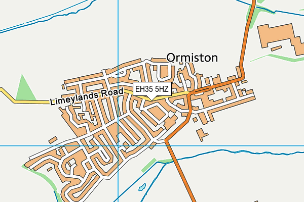 EH35 5HZ map - OS VectorMap District (Ordnance Survey) EH35 5HZ map - OS VectorMap District (Ordnance Survey)