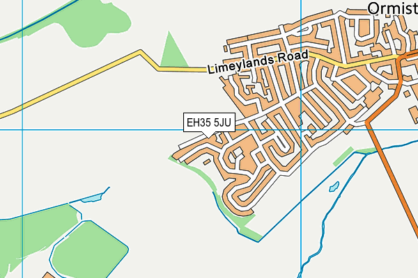 EH35 5JU map - OS VectorMap District (Ordnance Survey) EH35 5JU map - OS VectorMap District (Ordnance Survey)
