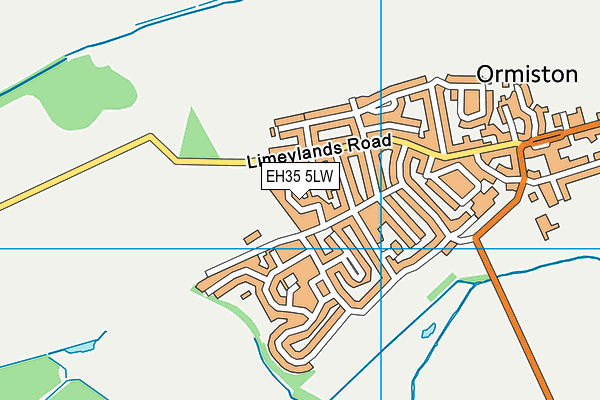 EH35 5LW map - OS VectorMap District (Ordnance Survey) EH35 5LW map - OS VectorMap District (Ordnance Survey)