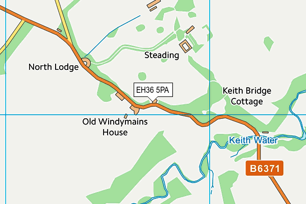 EH36 5PA map - OS VectorMap District (Ordnance Survey) EH36 5PA map - OS VectorMap District (Ordnance Survey)