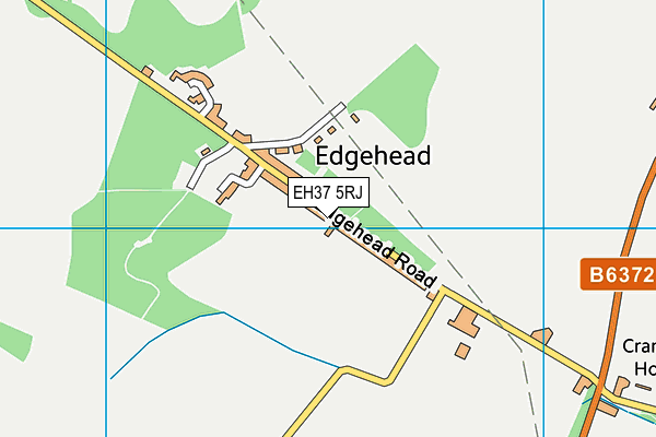 EH37 5RJ map - OS VectorMap District (Ordnance Survey) EH37 5RJ map - OS VectorMap District (Ordnance Survey)