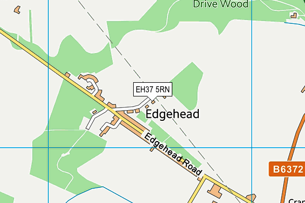 EH37 5RN map - OS VectorMap District (Ordnance Survey) EH37 5RN map - OS VectorMap District (Ordnance Survey)